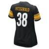 Bishop Fitzgerald Pittsburgh Steelers Nike Women's Team Game Jersey - Black - Alt2