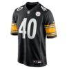 Doneiko Slaughter Pittsburgh Steelers Nike Team Game Jersey - Black - Alt1