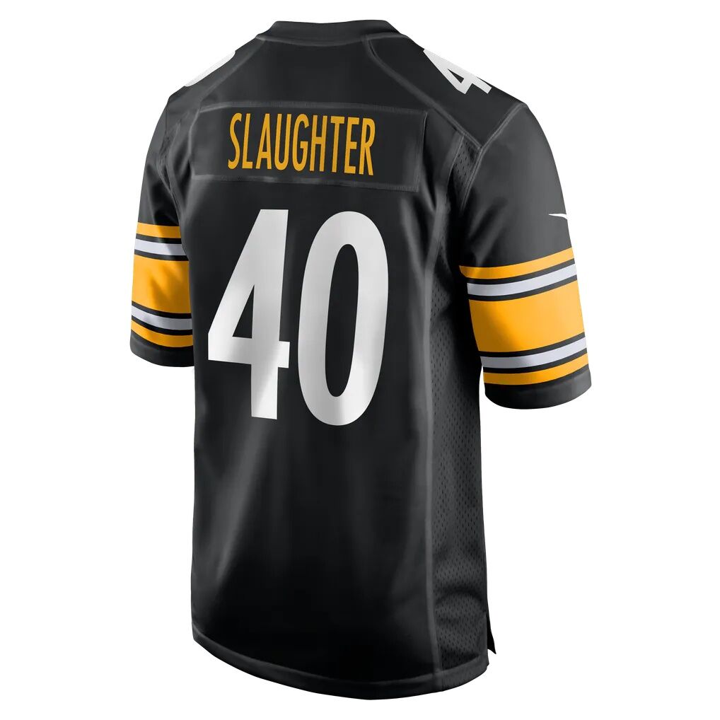 Doneiko Slaughter Pittsburgh Steelers Nike Team Game Jersey