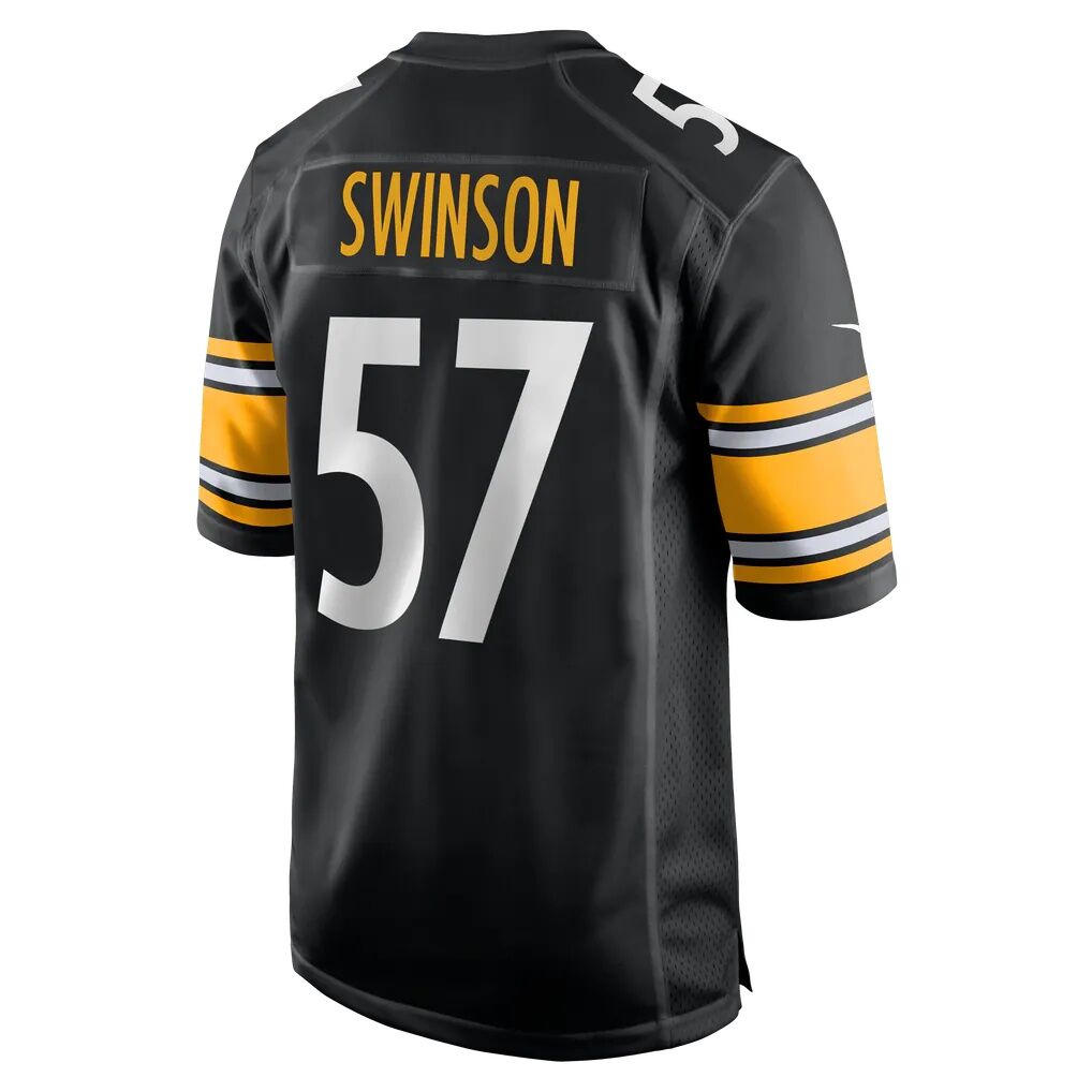 Bradyn Swinson Pittsburgh Steelers Nike Team Game Jersey