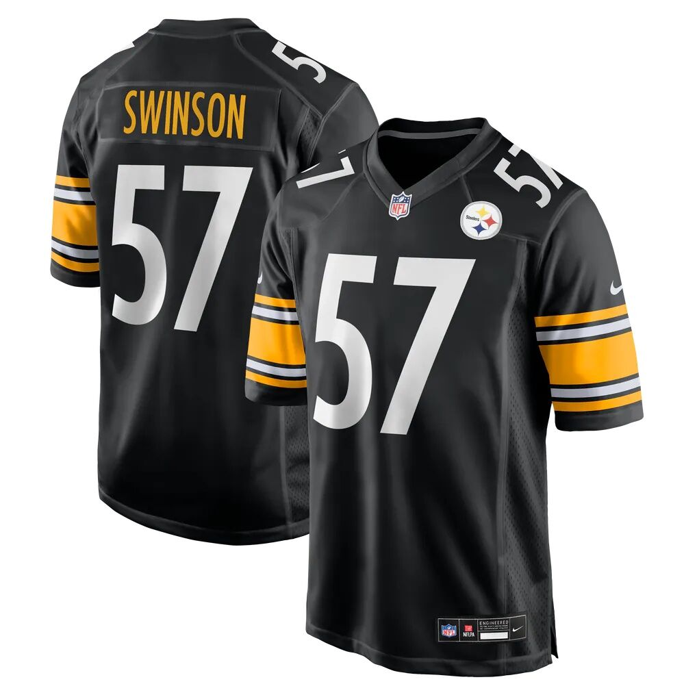 Bradyn Swinson Pittsburgh Steelers Nike Team Game Jersey