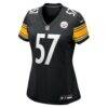 Bradyn Swinson Pittsburgh Steelers Nike Women's Team Game Jersey - Black - Alt1