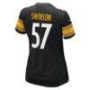 Bradyn Swinson Pittsburgh Steelers Nike Women's Team Game Jersey - Black - Alt2