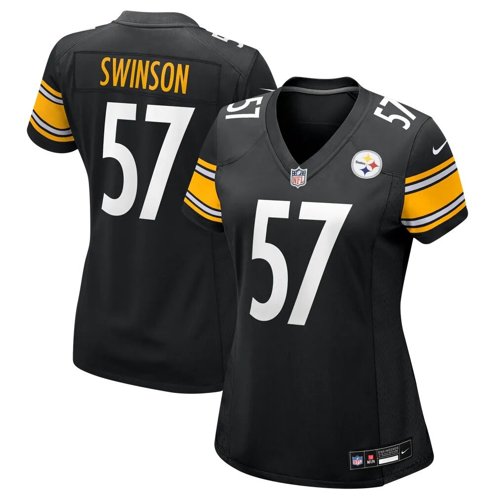 Bradyn Swinson Pittsburgh Steelers Nike Women's Team Game Jersey