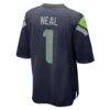 Julian Neal Seattle Seahawks Nike Team Game Jersey - - Alt2