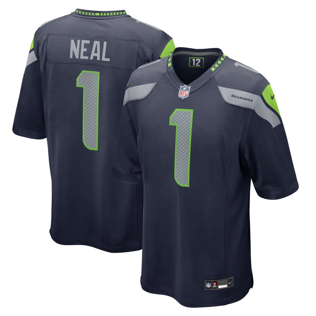 Julian Neal Seattle Seahawks Nike Team Game Jersey - College Navy