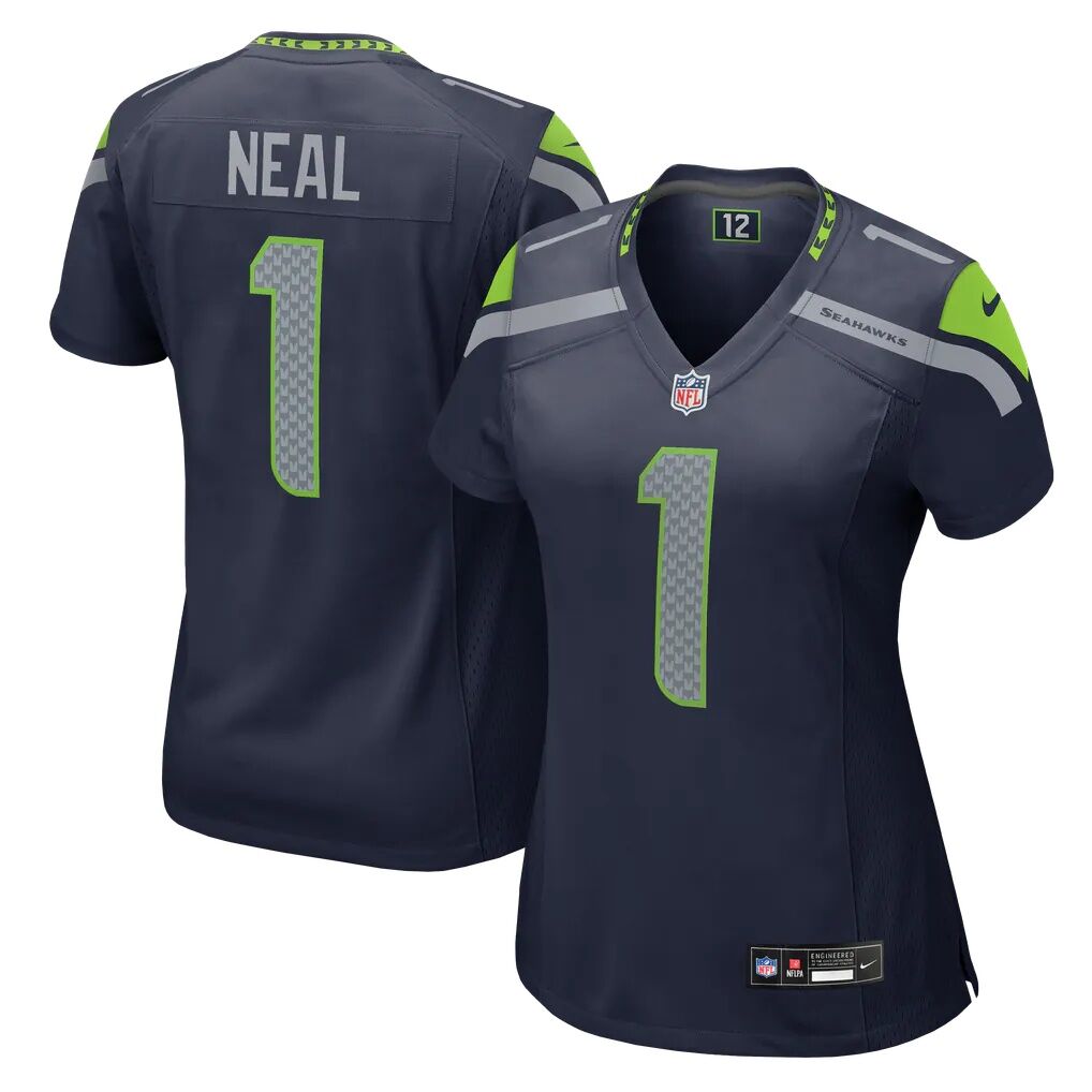 Julian Neal Seattle Seahawks Nike Women's Team Game Jersey - College Navy