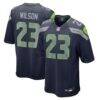 Emanuel Wilson Seattle Seahawks Nike Team Game Jersey - - Front View