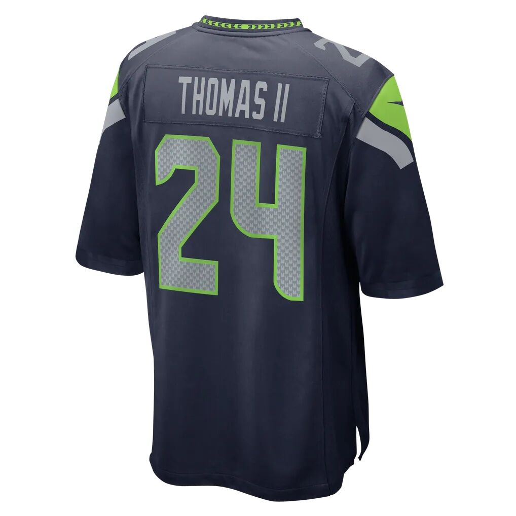 Rodney Thomas II Seattle Seahawks Nike Team Game Jersey - College Navy