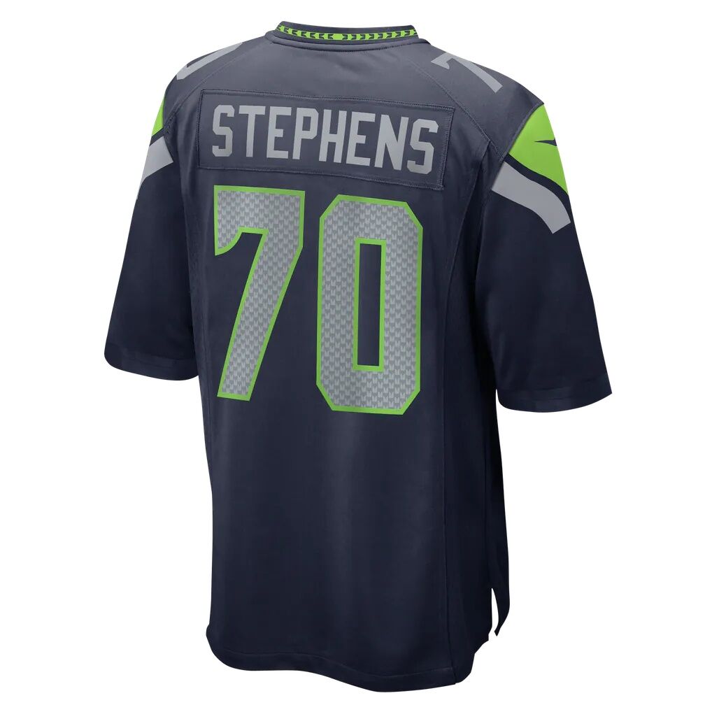 Beau Stephens Seattle Seahawks Nike Team Game Jersey - College Navy