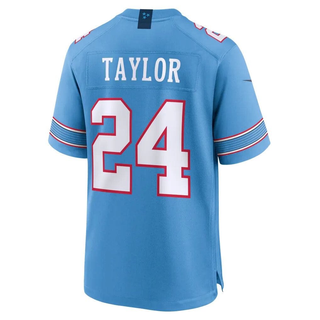 Alontae Taylor Tennessee Titans Nike Team Game Jersey - Light Blue