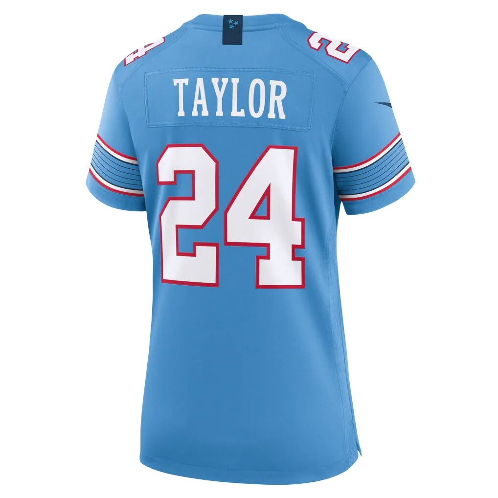 Alontae Taylor Tennessee Titans Nike Women's Team Game Jersey - Light Blue