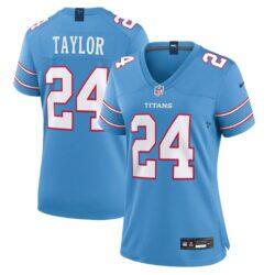Alontae Taylor Tennessee Titans Nike Women's Team Game Jersey - - Front View