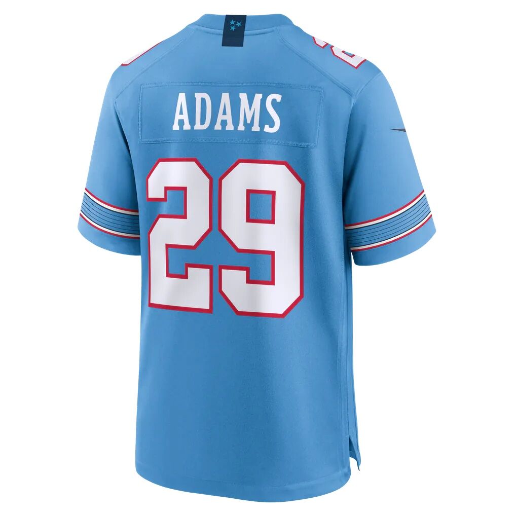 Tony Adams Tennessee Titans Nike Team Game Jersey - Light Blue