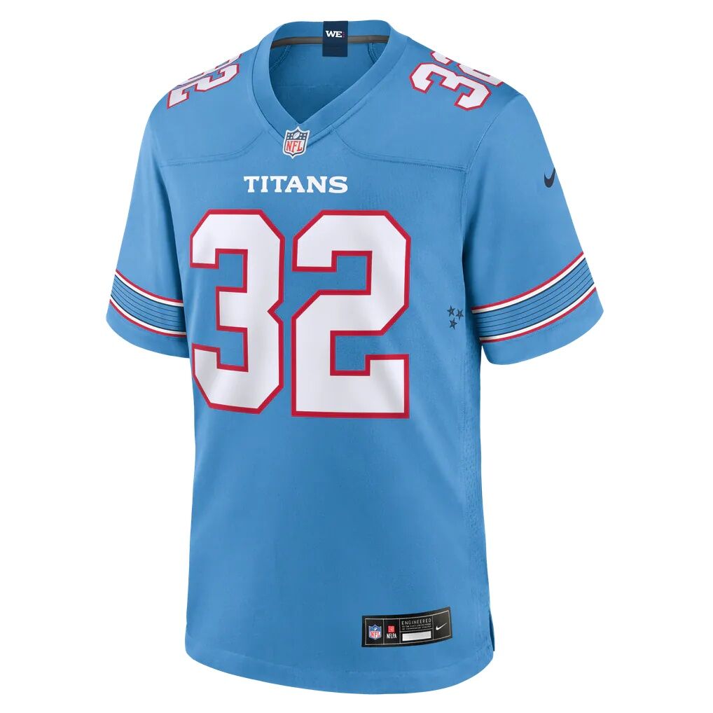 Nicholas Singleton Tennessee Titans Nike Team Game Jersey - Light Blue