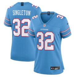Nicholas Singleton Tennessee Titans Nike Women's Team Game Jersey - Light Blue