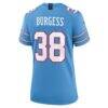 Terrell Burgess Tennessee Titans Nike Women's Team Game Jersey - - Alt2