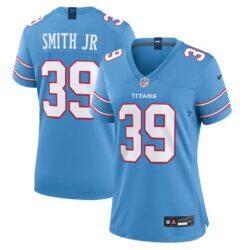 Melvin Smith Jr Tennessee Titans Nike Women's Team Game Jersey - Light Blue
