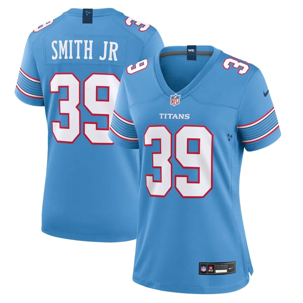 Melvin Smith Jr Tennessee Titans Nike Women's Team Game Jersey - Light Blue