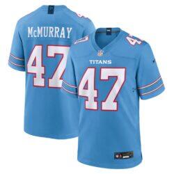 Jalen McMurray Tennessee Titans Nike Team Game Jersey - - Front View