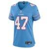 Jalen McMurray Tennessee Titans Nike Women's Team Game Jersey - - Side View