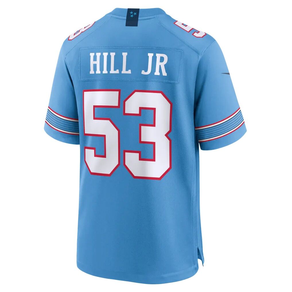 Anthony Hill Jr. Tennessee Titans Nike Team Game Jersey - Light Blue