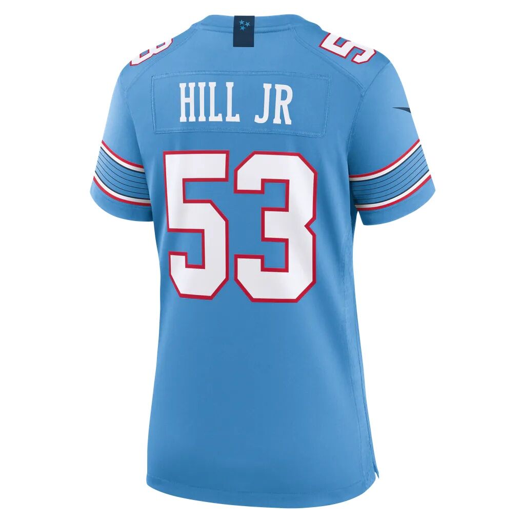 Anthony Hill Jr. Tennessee Titans Nike Women's Team Game Jersey - Light Blue