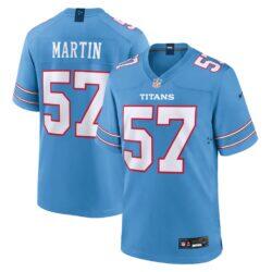 Jake Martin Tennessee Titans Nike Team Game Jersey - - Front View