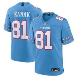 Jaren Kanak Tennessee Titans Nike Team Game Jersey - - Front View