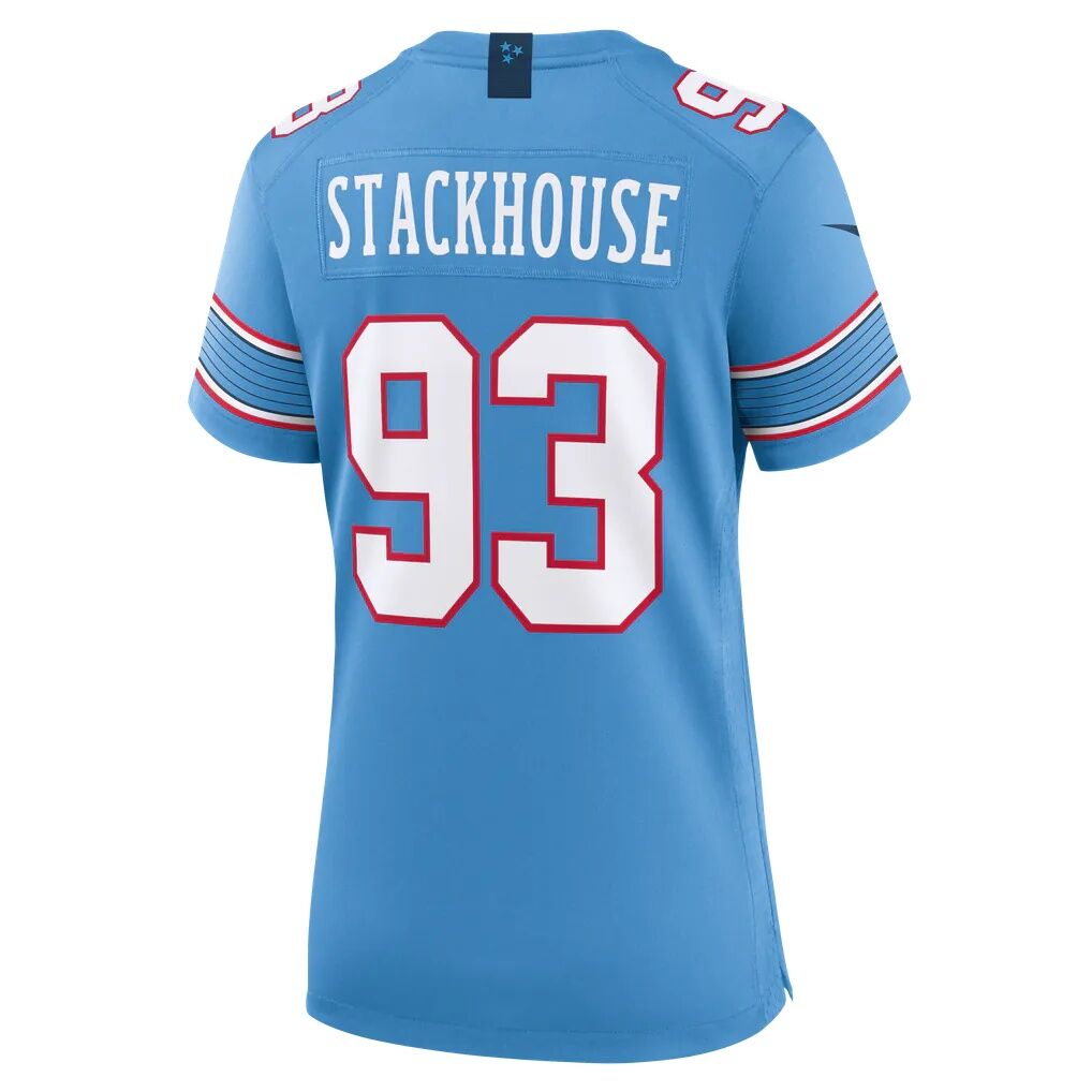 Nazir Stackhouse Tennessee Titans Nike Women's Team Game Jersey - Light Blue