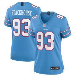 Nazir Stackhouse Tennessee Titans Nike Women's Team Game Jersey - - Front View
