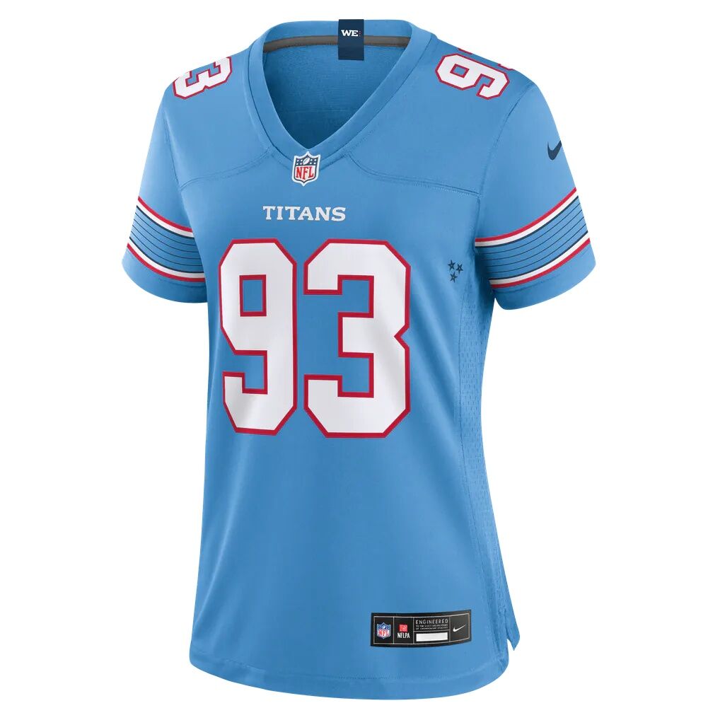 Nazir Stackhouse Tennessee Titans Nike Women's Team Game Jersey - Light Blue