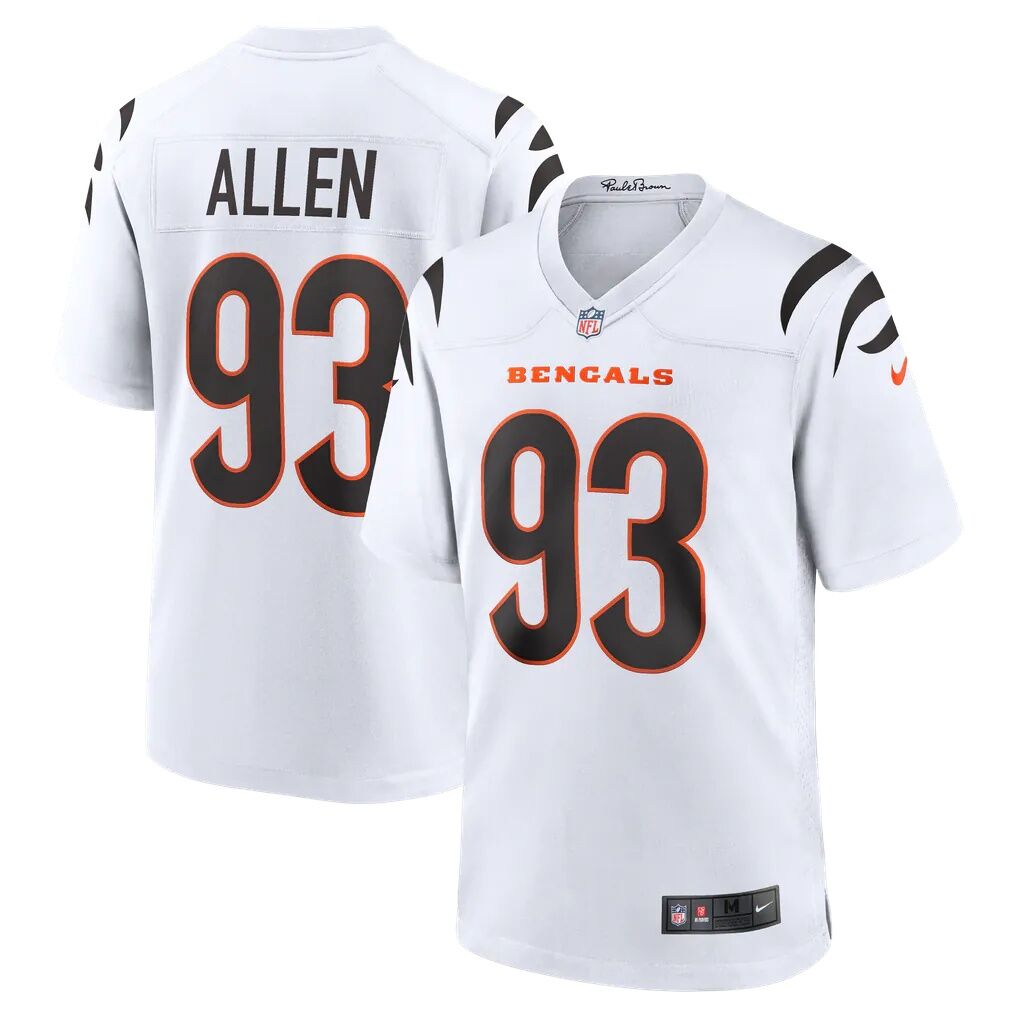 Jonathan Allen Cincinnati Bengals Nike Game Jersey