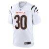 Chase Brown Cincinnati Bengals Nike Game Jersey - White - Alt1