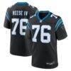 Albert Reese IV Carolina Panthers Nike Team Game Jersey - Black - Front View