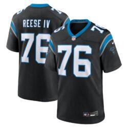 Albert Reese IV Carolina Panthers Nike Team Game Jersey - Black - Front View