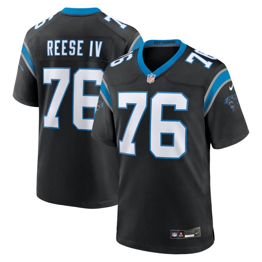 Albert Reese IV Carolina Panthers Nike Team Game Jersey