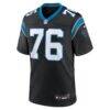 Albert Reese IV Carolina Panthers Nike Team Game Jersey - Black - Side View