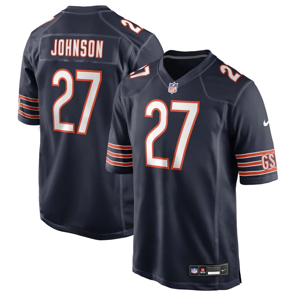Anthony Johnson Chicago Bears Nike Team Game Jersey