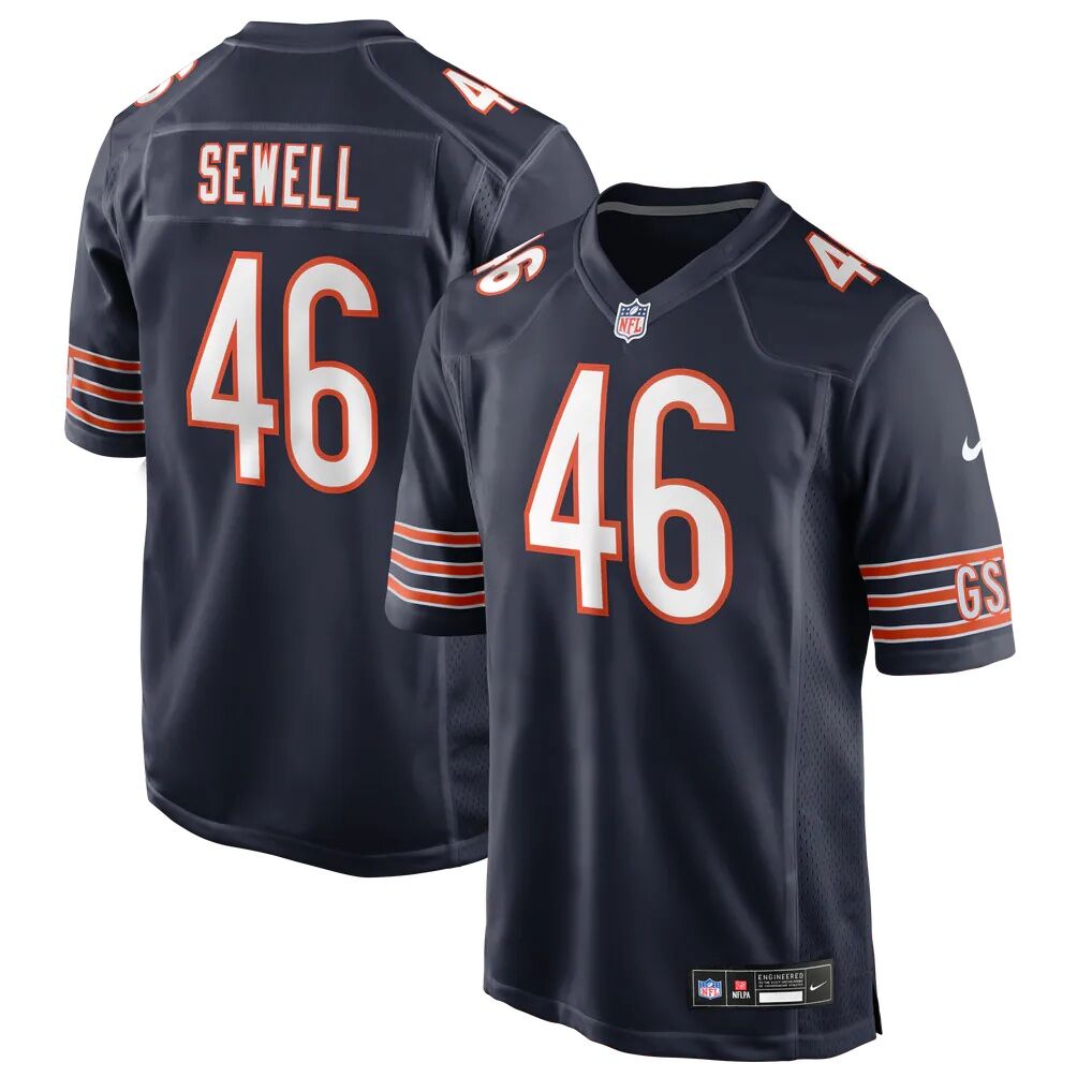 Nephi Sewell Chicago Bears Nike Team Game Jersey