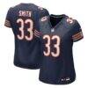 Keidron Smith Chicago Bears Nike Women's Team Game Jersey - Navy - Front View