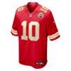 Emmett Johnson Kansas City Chiefs Nike Team Game Jersey - Red - Alt1