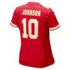 Emmett Johnson Kansas City Chiefs Nike Women's Team Game Jersey - Red - Alt2