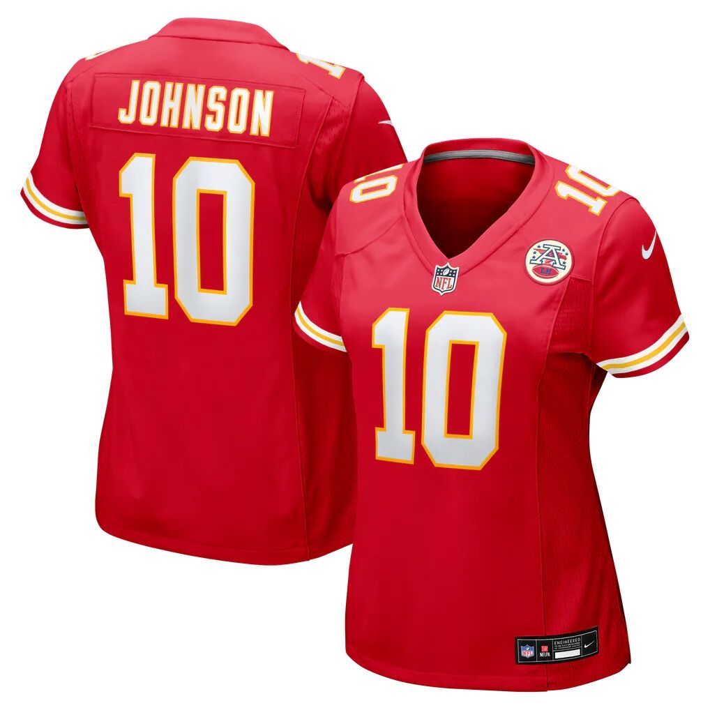 Emmett Johnson Kansas City Chiefs Nike Women's Team Game Jersey