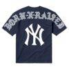 New York Yankees Born x Raised Unisex Eyebuster T-Shirt - Navy - Detail View