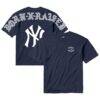 New York Yankees Born x Raised Unisex Eyebuster T-Shirt - Navy - Front View