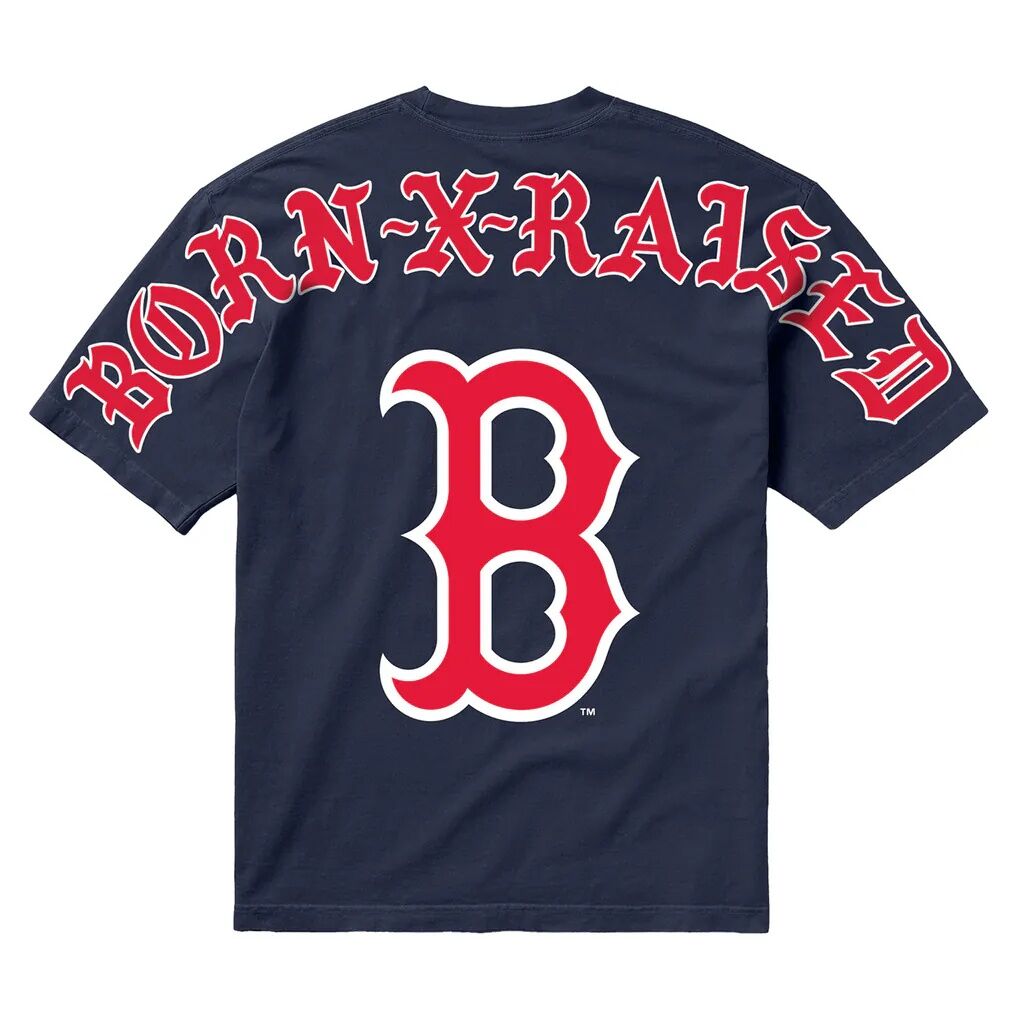 Boston Red Sox Born x Raised Unisex Eyebuster T-Shirt