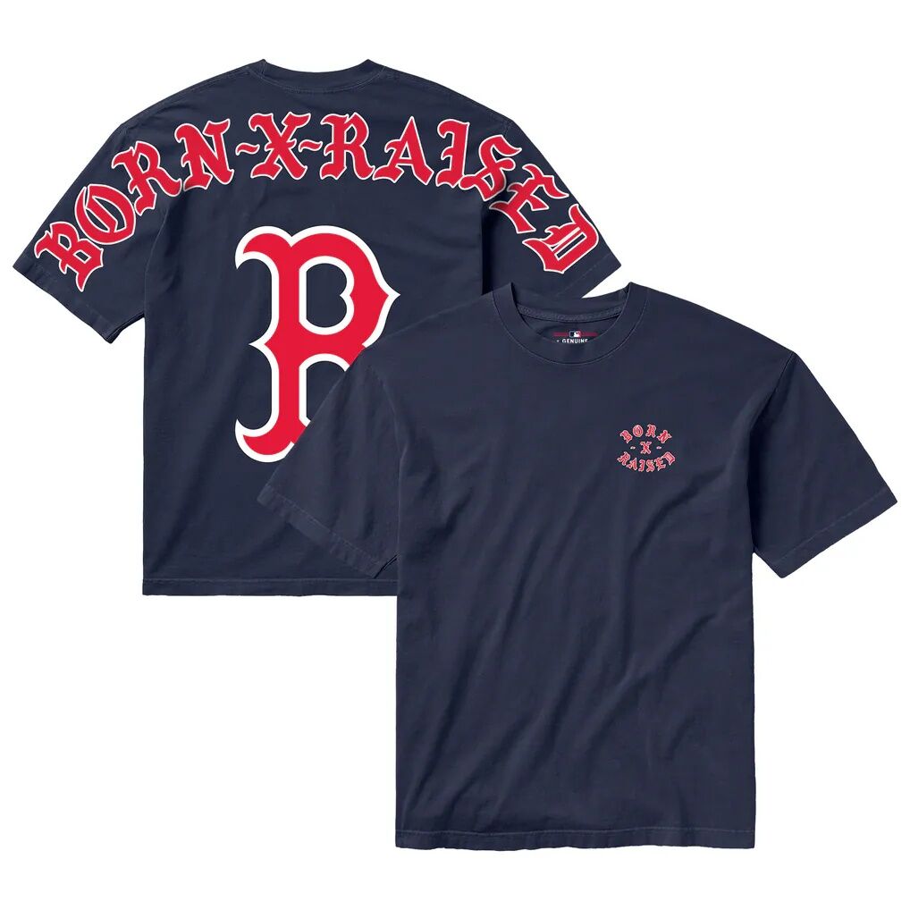 Boston Red Sox Born x Raised Unisex Eyebuster T-Shirt