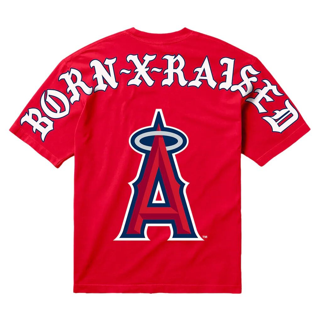 Los Angeles Angels Born x Raised Unisex Eyebuster T-Shirt