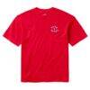 Los Angeles Angels Born x Raised Unisex Eyebuster T-Shirt - Red - Side View